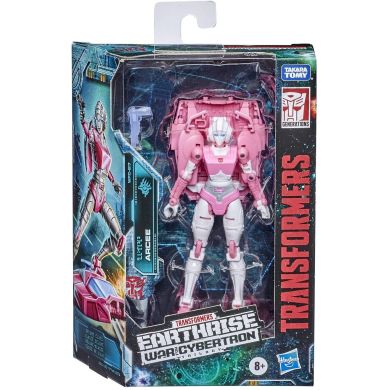 Трансформер Transformers Earthrise War For Cybertron Arcee Deluxe Action Figure Takara 14 см E7120