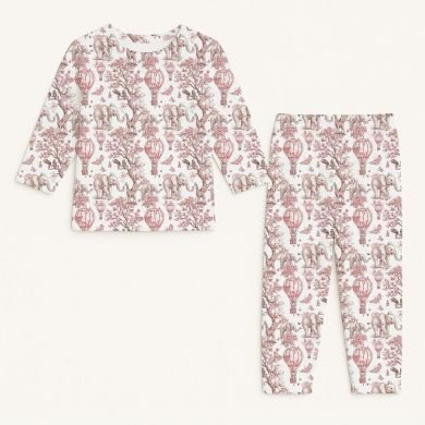 Дитяча піжама з довгим рукавом My Little Pie Africa Pink 4-5 років PJ025