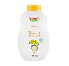 Органічний дитячий шампунь 2в1 Friendly organic з екстрактом вівса 400 мл FR1758