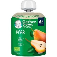 Фруктовое пюре Gerber Груша из 6 месяцев 80 г 8445290167170