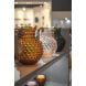 Глечик великий Hobnail 2л, бурштиновий із золотою ручкою KLIMCHI 16184/2000-85G/27