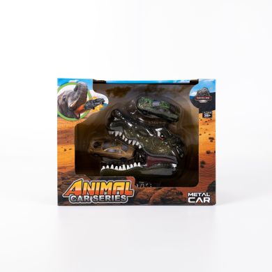 Игрушка Голова аллигатора с катапультой для машин KZ958-404G