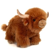 Іграшка м'яка Хайлендська корова 28 см Teddy Hermann 917335