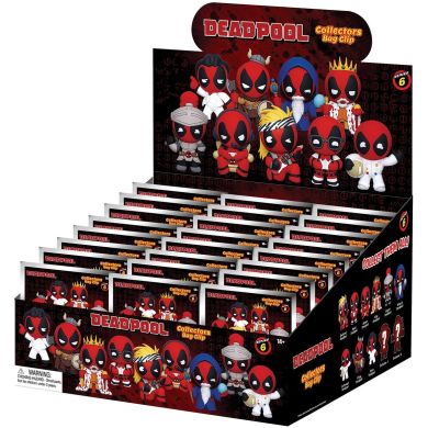 Игровая фигурка на клипсе MONOGRAM серии Дедпул S6 (в асс.) 68910