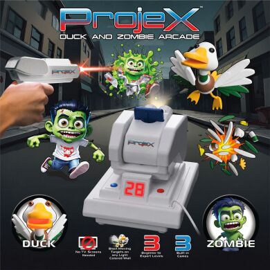 Ігровий набір для лазерних боїв &ndash; ПРОЕКТОР PROJEX ONE (1 ігр. бластер, слайд-цілі) Laser X 52726