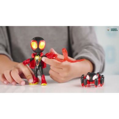 Ігровий набір Hasbro Spidey And His Amazing Friends Miles Morales з аксесуарами F8143