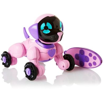 Интерактивная игрушка Маленький щенок Чип Розовый W2804/3817