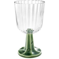 Бокал зеленая ножка PATIO GREEN, Bordallo Pinheiro 360мл 65031251