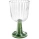 Бокал зеленая ножка PATIO GREEN, Bordallo Pinheiro 360мл 65031251