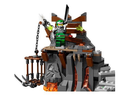 Конструктор LEGO Ninjago Путешествие в Подземелье черепа 401 деталь 71717