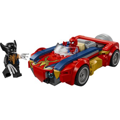 Конструктор LEGO Super Heroes Marvel Автомобиль Человека-паука vs. Отравленный Росомаха 76336