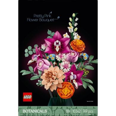 Конструктор Милый розовый букет цветов LEGO Botanicals 10342