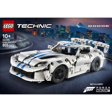 Конструктор Спортивный автомобиль Dodge Viper GTS-R Lego Technic 805 дет. 42234