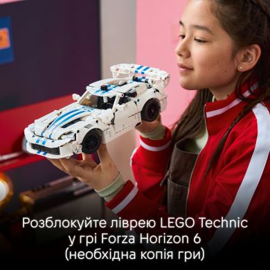 Конструктор Спортивный автомобиль Dodge Viper GTS-R Lego Technic 805 дет. 42234