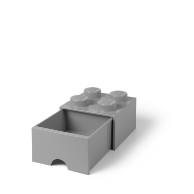 Выдвижной контейнер Х4 серый Lego 40051740