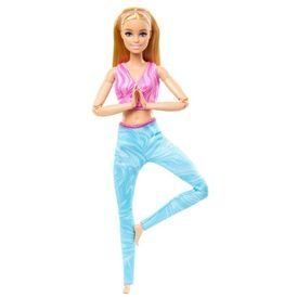 Кукла Barbie серии Двигайся как я блондинка HRH27