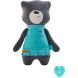 Мягкая игрушка для сна MyHummy Teddy Bear Mia Mobile app 5907637944439, Графитовый