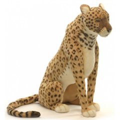 М'яка іграшка Леопард що сидить, висота 83 см Hansa 4119