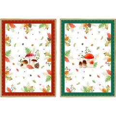 Набор 2 полотенец 70x50см AUTUMN BREEZE POZZI MILANO 2634AUB