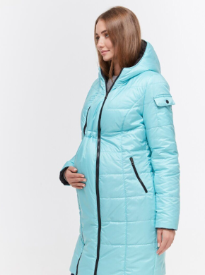 Пальто для беременных Yula mama L Черный Kristin