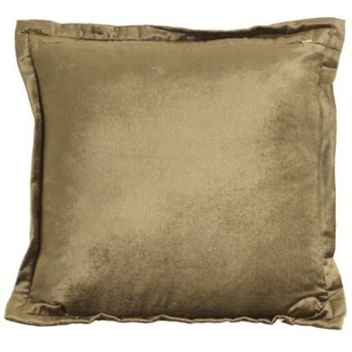 Подушка 45x45 см BAXLEY оксамитова зелена + льон натуральний Light&Living 6884881