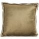 Подушка 45x45 см BAXLEY оксамитова зелена + льон натуральний Light&Living 6884881