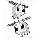 Раскраска А4 Yes Minecraft с наклейками, 8 стр. YES 743221