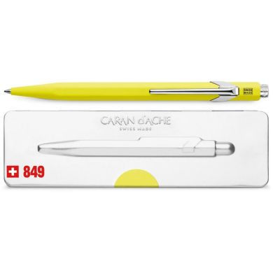 Ручка Caran d'Ache 849 Pop Line Fluo Жовта, box 849.970