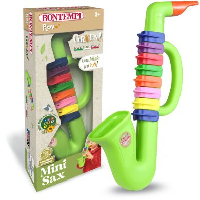Саксофон с 8 цветными клавишами/нотами BONTEMPI 32 2835