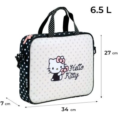 Шкільна текстильна сумка Kite A4, 1 від., 589 Hello Kitty-2 HK26-589-2