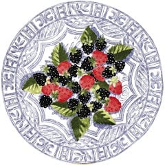 Тарелка для тортов OISEAU BLEU FRUITS &Oslash; 30 см GIEN 1292BPGB03, 30