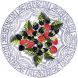 Тарілка для тортів OISEAU BLEU FRUITS &Oslash; 30 см GIEN 1292BPGB03, 30