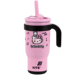 Термокружка с трубочкой, 530мл, Hello Kitty HK25-1266
