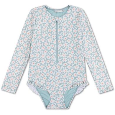 Цілісний купальник Зелені квіти 86/92 Swim Essentials 2024SE1098