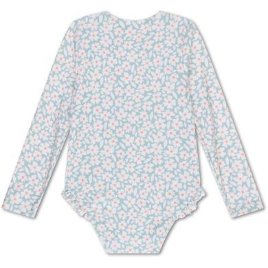 Цілісний купальник Зелені квіти 86/92 Swim Essentials 2024SE1098