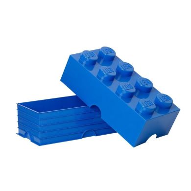 Восьмиточковий яскраво-синій контейнер для зберігання Х8 Lego 40041731