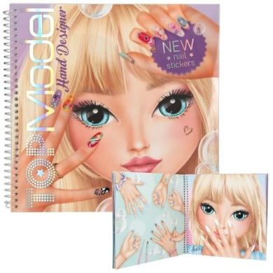 Альбом для декорування з наклейками TOPModel Create Your Hand-Design Colouring Book 0413029