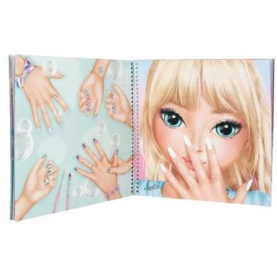 Альбом для декорування з наклейками TOPModel Create Your Hand-Design Colouring Book 0413029