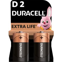 Батарейка Duracell D 1.5V LR20 * 2 5005987 5000394052512
