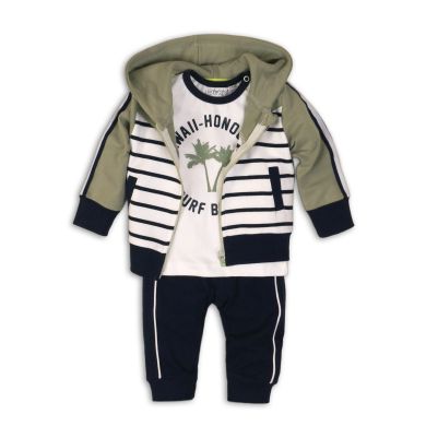 Комплект дитячого одягу Dirkje Футболка, кофта, штани 80 зелений 31C-34554