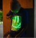 Футболка Illuminated Apparel Super Green Glow In The Dark 7-8 років блакитна з лазером IA100073