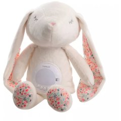 Игрушка FUNMUCH Кролик с функцией качания, проектором; колыбельные, белый шум FM666-79