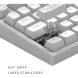 Игровая клавиатура DARK PROJECT ALU81 Terra Nostra ENG/RUS (DPKB_NOSTRA_81_ANSI_WHITE_UA)