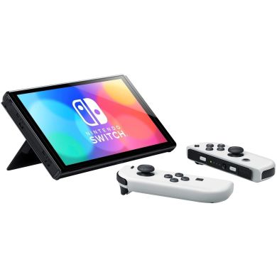 Игровая консоль Nintendo Switch OLED (белая) 45496883386