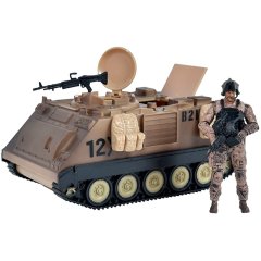 Игровой набор БРОНЕТРАНСПОРТЕР M113 (БТР, фигурка, аксесс.) Elite Force 101857