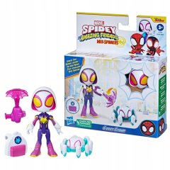 Игровой набор Hasbro Spidey And His Amazing Friends Ghost-Spider с аксессуарами F8143