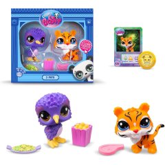 Игровой набор LITTLEST PET SHOP Вкусовые предпочтения (2 фигурки, аксессуар.) 528