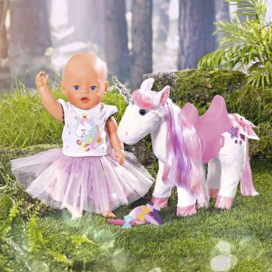 Інтерактивна іграшка Zapf Baby Born Казковий Єдиноріг з музикою, підсвічуванням і аксесуарами 828854