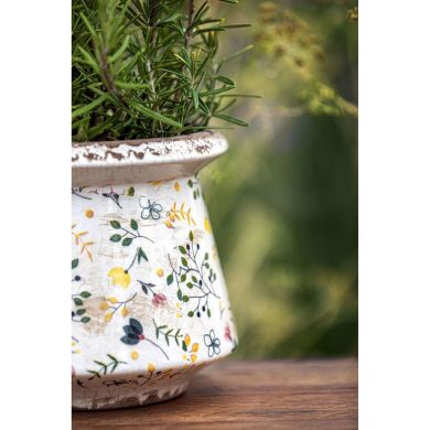 Кашпо EDEN велике (L) жовте 20,5x20,5x18 Rituali Domestici U30872092C1G