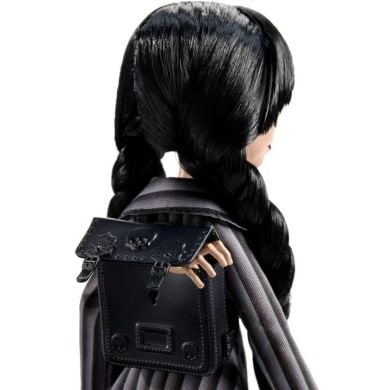 Коллекционная кукла Венздей Аддамс в школьной форме, Monster High X Wednesday HXJ04